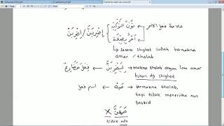 Ngaji Kitab Alfiyah Ibnu Malik Bagian 6 Tanda Fiil Madhi dan Tanda Fiil Amar bait ke 13 [upl. by Haddad]