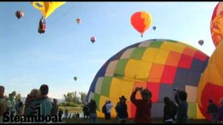 Steamboat Hot Air Balloon Rodeo [upl. by Aneri]