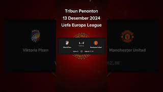 Viktoria Plzen Vs Manchester United  Uefa Europa League  13 Desember 2024 [upl. by Adna]