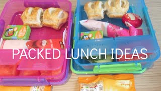 PACKED LUNCH IDEAS 1 [upl. by Sinnelg]