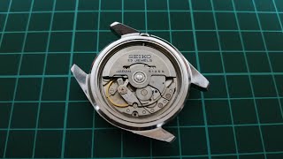 Vintage Seiko 5126 Movement Service Disassembly [upl. by Nahtanoy423]