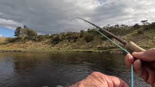 Salmon fishing on the River Brora day 2 with Josh Moody 12th April 2024 [upl. by Annael963]