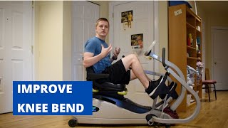 Use the NuStep Machine to Increase Knee Bend [upl. by True]