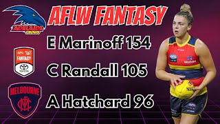 Adelaide Crows vs Melbourne Demons AFLW Fantasy Game Review 2024 [upl. by Aened279]