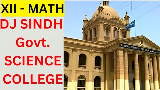 2nd Year Math DJ Govt SCIENCE COLLEGE Preliminary Examination 2024  XII  MATH Solved 2024 [upl. by Donaldson159]