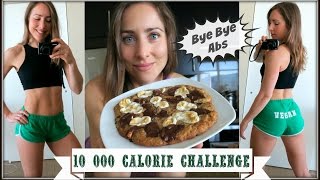 10 000 Calorie Challenge 😱 EPIC CHEAT DAY 😍 Girl Vs Food [upl. by Ettegdirb]