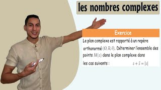 nombre complexe exercice 2 bac  ensemble des points nombre complexe  le module complexe  conjugué [upl. by Nasah]