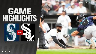 Mariners vs White Sox Game Highlights 72724  MLB Highlights [upl. by Elahcar]