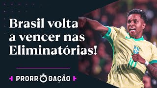 RODRYGO MARCA E BRASIL VENCE O EQUADOR NA ESTREIA DE DORIVAL NAS ELIMINATÓRIAS PRA COPA DO MUNDO [upl. by Atniuq]