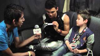 Roshon Fegan amp Davis Cleveland Interview [upl. by Marice]