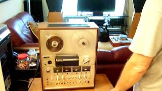 Sony Reel to Reel TC3884 [upl. by Anerat]