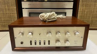 Luxman SQ 77Tii Amplifier [upl. by Ecurb]