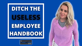 How to Create an Employee Handbook that is actually USEFUL [upl. by Nnaul]