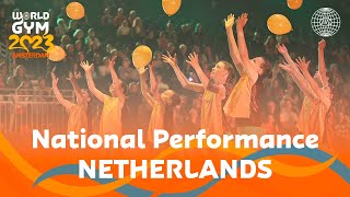 World Gymnaestrada Amsterdam 2023 – National Performance The Netherlands [upl. by Ardnaed]