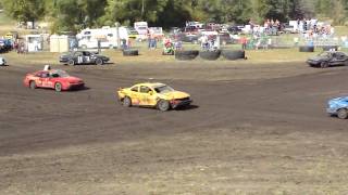 Webster County Fairgrounds Figure 8 Racing FrontWheel Main [upl. by Enom110]