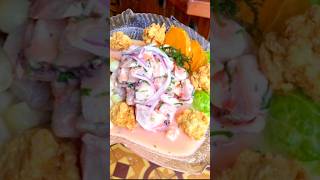 Ceviche Carretillero 🤤 Plato bandera de peru 🇵🇪😍 comida lima limaperu cevicheperuano [upl. by Acined]