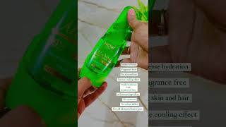 Wow aleovera gel reviewaleoveragel reviews productsreviews skincare wowaloeveragel subscribe [upl. by Viridis]