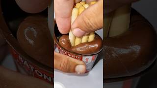 satisfying chocolate nutella yummy icecream notalking asmreating mukbang dessert mars ASMR [upl. by Iduj647]