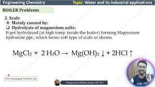 Water treatment  Boiler problem  Scale  Engineering chemistry  btech chemistry [upl. by Corby665]