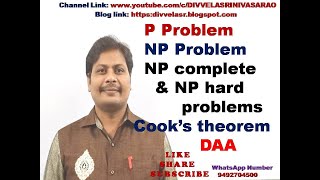 P NP NPHard NPComplete problems  P Versus NP  Relationship between P NP amp NP Complete Problems [upl. by Stephens803]