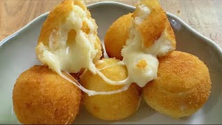 Potato Cheese Balls  Crispy and cheesy  Potato recipe [upl. by Zeitler]