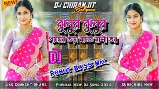 Jhunur Jhunur Payer Toda Baje Rani Tor New Purulia Trending Song 2024  Dj Chiranjit Baligara [upl. by Aynotahs]