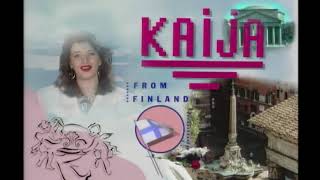 Kaija  Maruzzella  Finland Postcard  Eurovision Song Contest 1991 [upl. by Arimas]