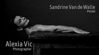 SANDRINE VAN DE WALLES Model by ALEXIA VIC Photographer [upl. by Oralie]