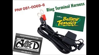 Deltran Battery Tender Ring Terminal Harness 08100696 [upl. by Akerahs]