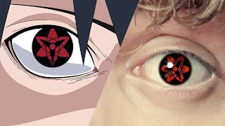 Real Life Anime Sharingan Eyes [upl. by Alvin]