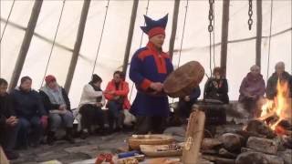 Sami joik  Utsi family  Davvi Siida  Sapmi  Kjollefjord Norway 2016 [upl. by Gibe]