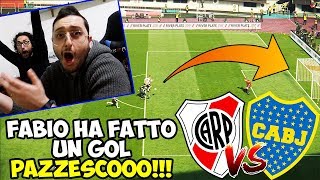 FABIO MI HA FATTO UN GOL PAZZESCOOO River PlateBoca Juniors Pes 2019 [upl. by Iarahs]