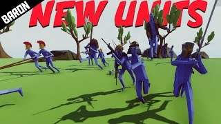 ALL THE NEW UNITS  Totally Accurate Battle Simulator Open Alpha Update [upl. by Aneba]