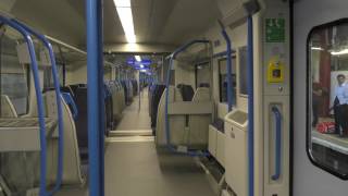 Onboard The NEW Thameslink 700113 From Farringdon To London Blackfriars [upl. by Htevi]