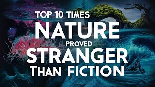 Top 10 Times Nature Proved Stranger Than Fiction [upl. by Aklim660]