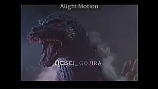 heisei is better than legendaryedit fypシ゚viral godzillaedit heiseigodzilla monsterverse toho [upl. by Paschasia]