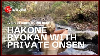 MEBS JAPAN  Best Hakone Ryokan with Private Onsen [upl. by Handel]