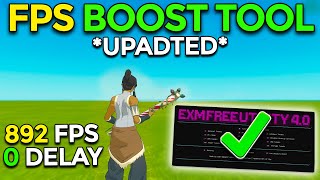 ULTIMATE Fps Boost Tool 🔧Boost Fps Lower Input Delay amp Latency [upl. by Omero]