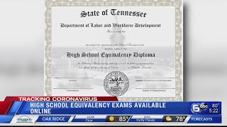 High school equivalency exams available online [upl. by Laen]