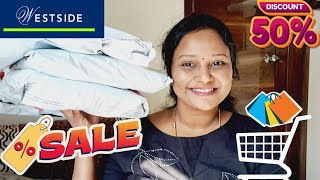 Westside haul in tamil  tata cliq online Shopping 🛍  huge sale on westside [upl. by Etezzil]