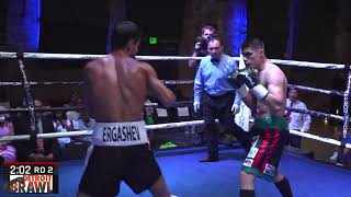 DETROIT BRAWL SHOHJAHON ERGASHEV VS ANGEL HERNANDEZ FULL FIGHT [upl. by Lorilee]