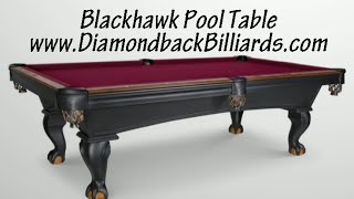 Blackhawk Pool TableOlhausen Call 4807921115 To Learn More [upl. by Mcdermott]