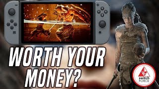 Hellblade Switch How Does it Run  Handheld Mode  Worth YOUR Money [upl. by Ylrebmic764]