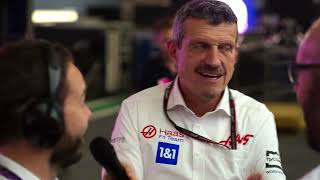 Drive To Survive Guenther Steiner misheard in the paddock [upl. by Nosneb]