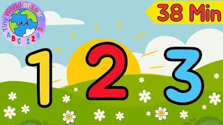 Top 10 Counting Songs  Learn To Count  Kids Number Song [upl. by Wiener]