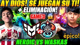 😲Heroic vs Team Waska Game 3 Bo3 ELIMINACIÓN😲Parker vs Pakazs  ESL One Bangkok 2024 [upl. by Anattar836]