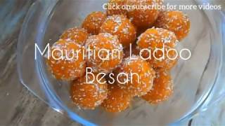 Mauritian Ladoo Besan  Quick And Easy Recipe [upl. by Burty965]