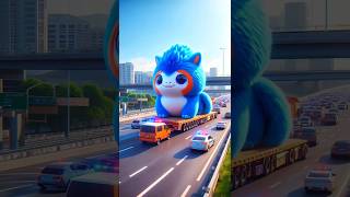 ❤️ Evolution of Catapillar Big kitten Transporting In Truck 🥰 4 cat cute love shorts [upl. by Monie]