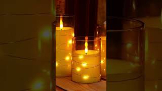 Effortless Elegance and Warmth with LED Flameless Candles [upl. by Aiel]