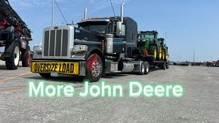 Haulin’ John Deere tractors from Port of Baltimore [upl. by Novek]